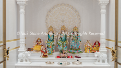Big Size Home Temples made from White Marble: Where Tradition Meets Luxury