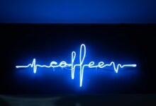 vibrant neon horizon pulse