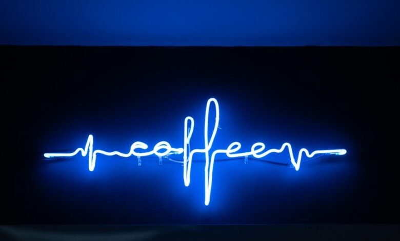 vibrant neon horizon pulse